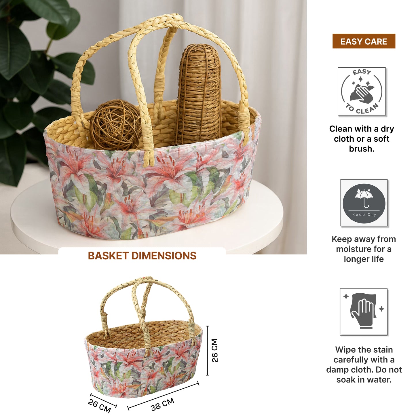 Gift Hamper Basket | Decorative Gift Basket | Fruit & Vegetable Basket | Baby Hamper