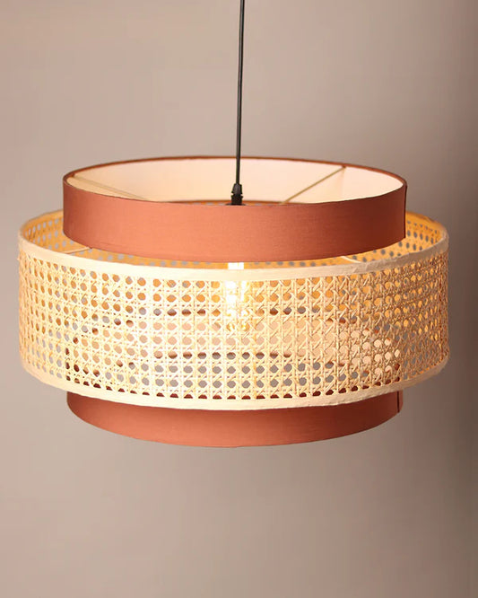 Stylish Rattan Pendant Light for Bedroom and Living Room