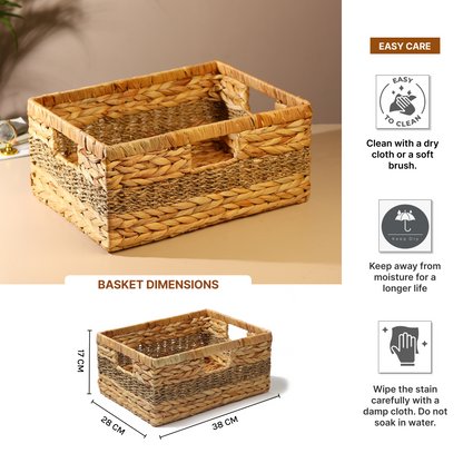 Shelf Basket For Clothes | Cupboard Organiser | Basket For Storage | Kitchen Storage Basket