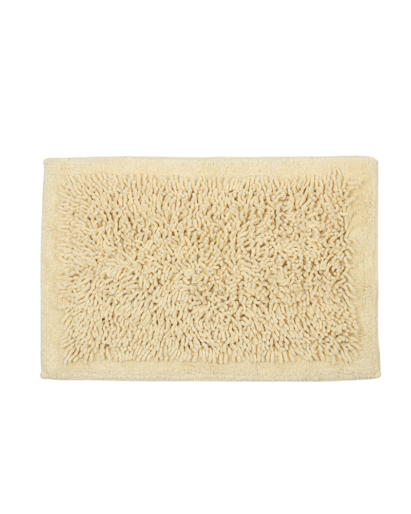 Elegant Cotton Bath Mat for Bathroom Door and Modern Home Decor