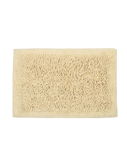 Elegant Cotton Bath Mat for Bathroom Door and Modern Home Decor