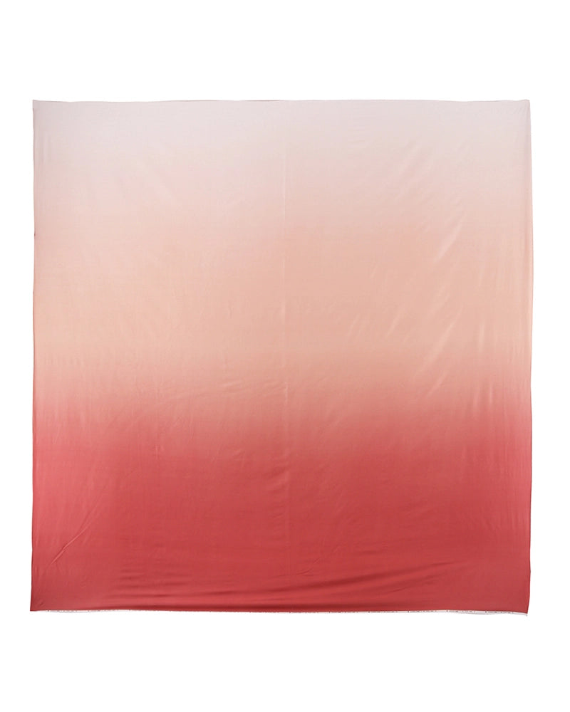 Red Cotton Satin Bedsheet King Size 300 TC with Pillow Covers