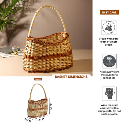 Picnic Baskets | Lunch Bag | Wicker Tiffin Baskets | Fruit & Vegetable Basket