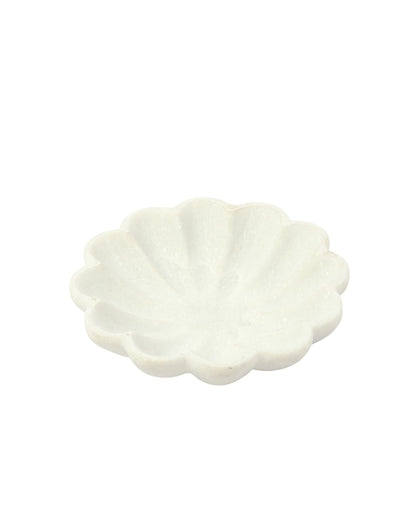 Elegant Marble Urli Bowl for Home Decor, Pooja Room, and Mandir Display