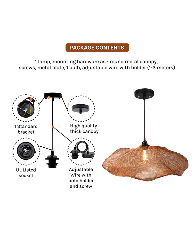 Hanging Light Lamp for Home, Living Room and Bedroom