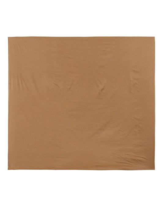 Brown King Size Bedsheet Cotton 300 TC Double Bed Sheet with Pillow Covers