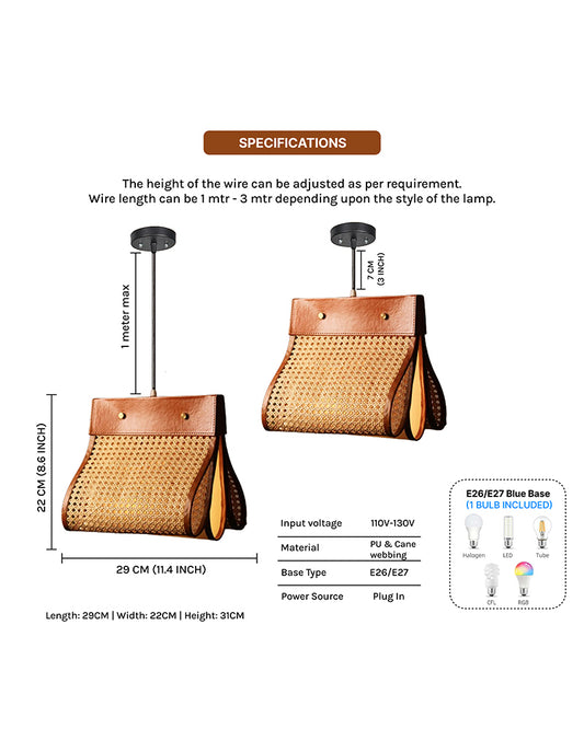 Hanging Lamps | Pendant Lights | Bamboo Ceiling Lamp For Hall