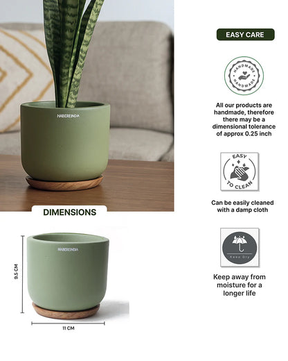 Small Terracotta Pot for Living Room Decoration