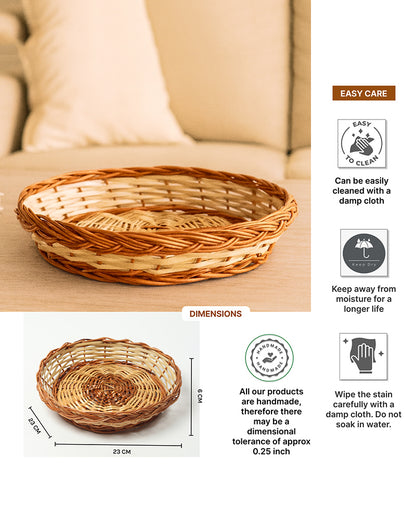 Wicker Baskets | Fruit Baskets | Kitchen Storage Basket | Cane Gift Hamper