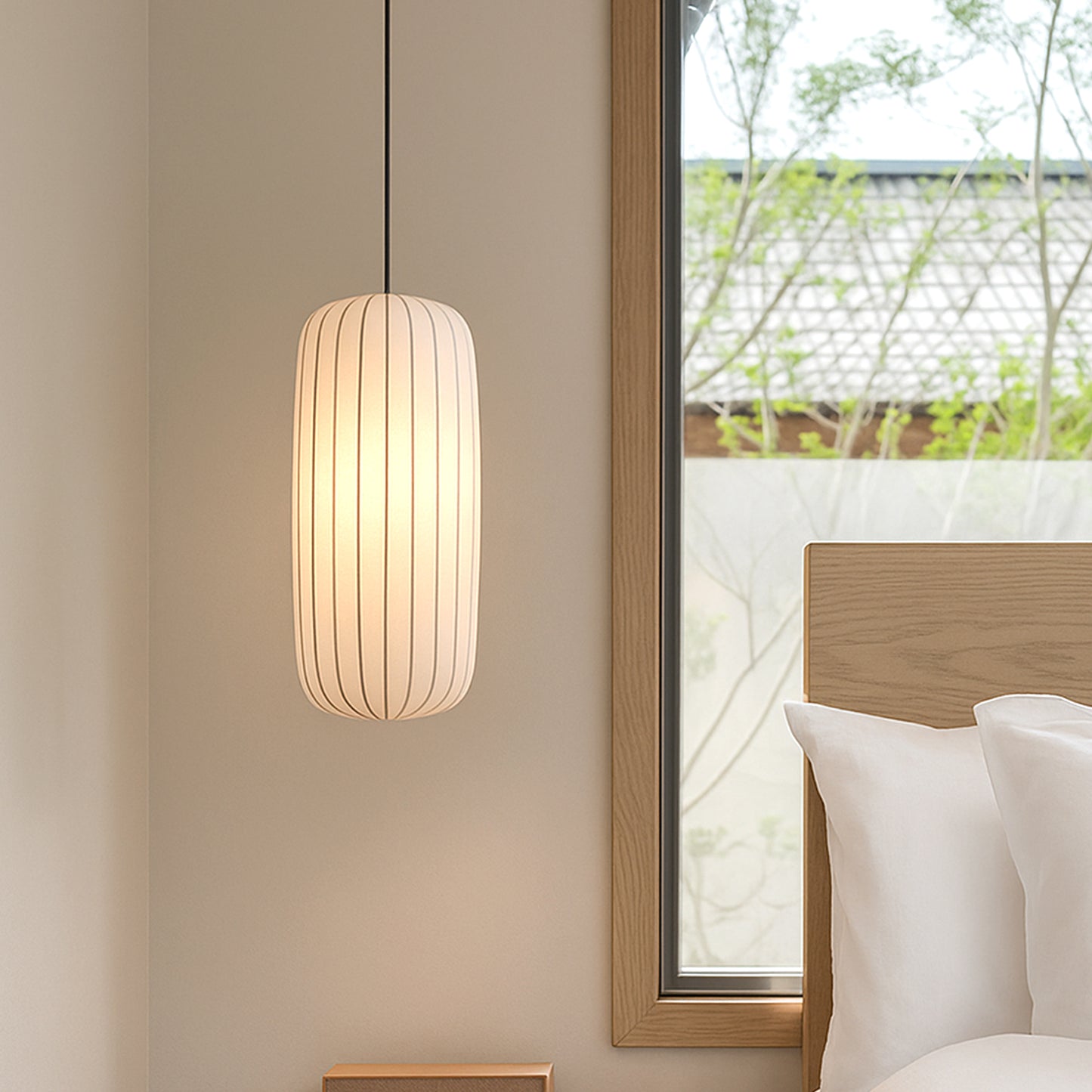 Fabric Pendant Lampshade for Living Room and Dining Area