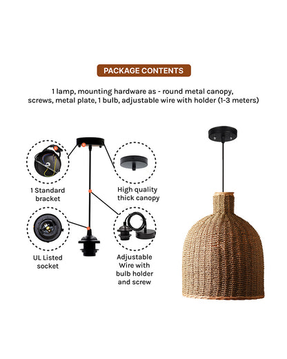 Pendant Hanging Light for Living Room and Bedroom Lighting