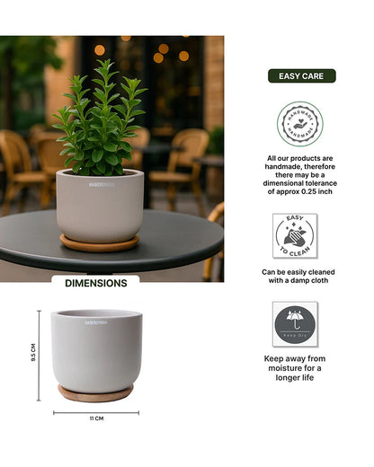 Mini Pot Vase for Tabletop Home Decor Accents