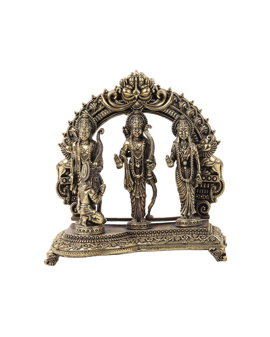 Brass Ram Darbar God Idol Decorative Showpiece for Home