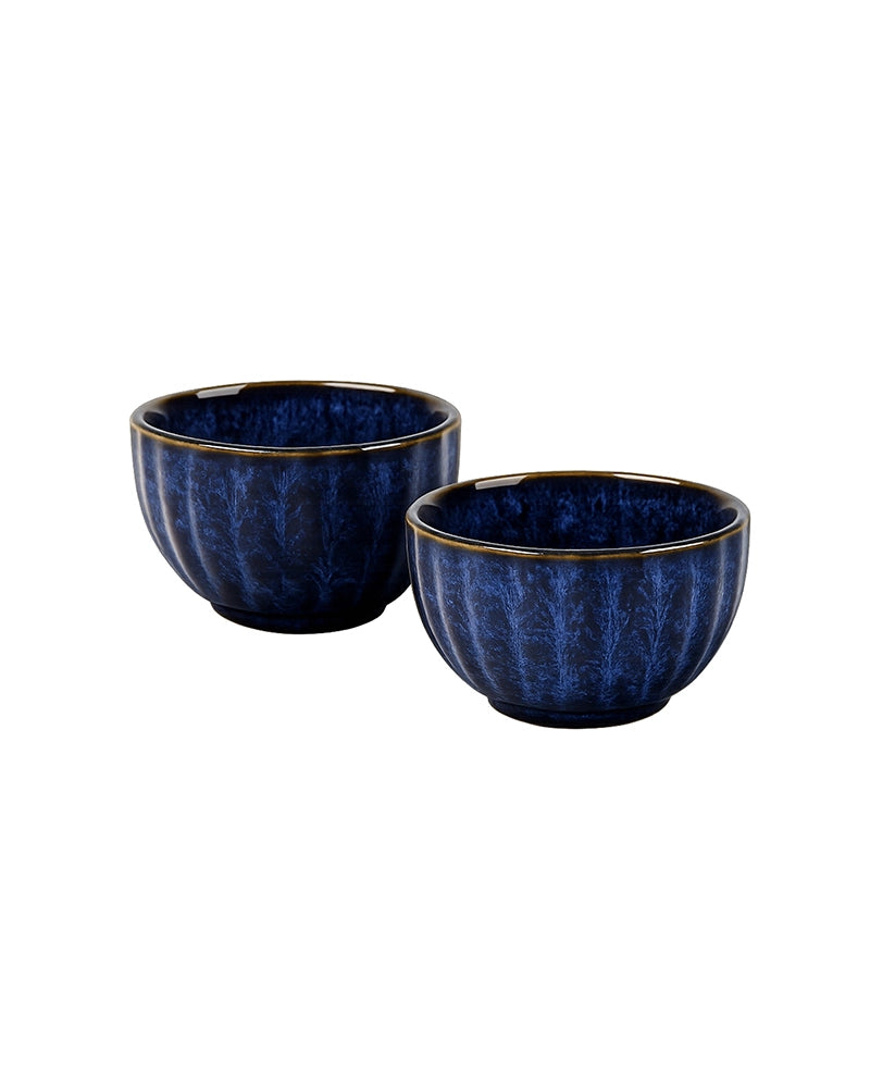 Ceramic Serving Bowl Set for Snacks & Gifting, Set of 2