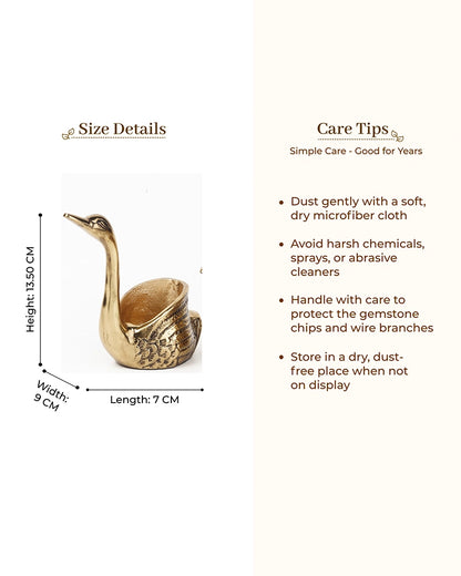 Premium Swan Candle light Holders for Living Room & Gifting