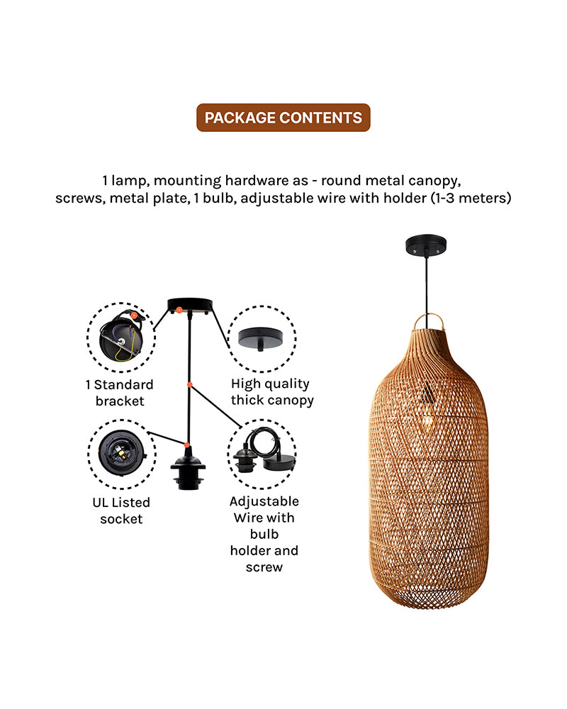 Decorative Room Hanging Light for Living Room and Hall