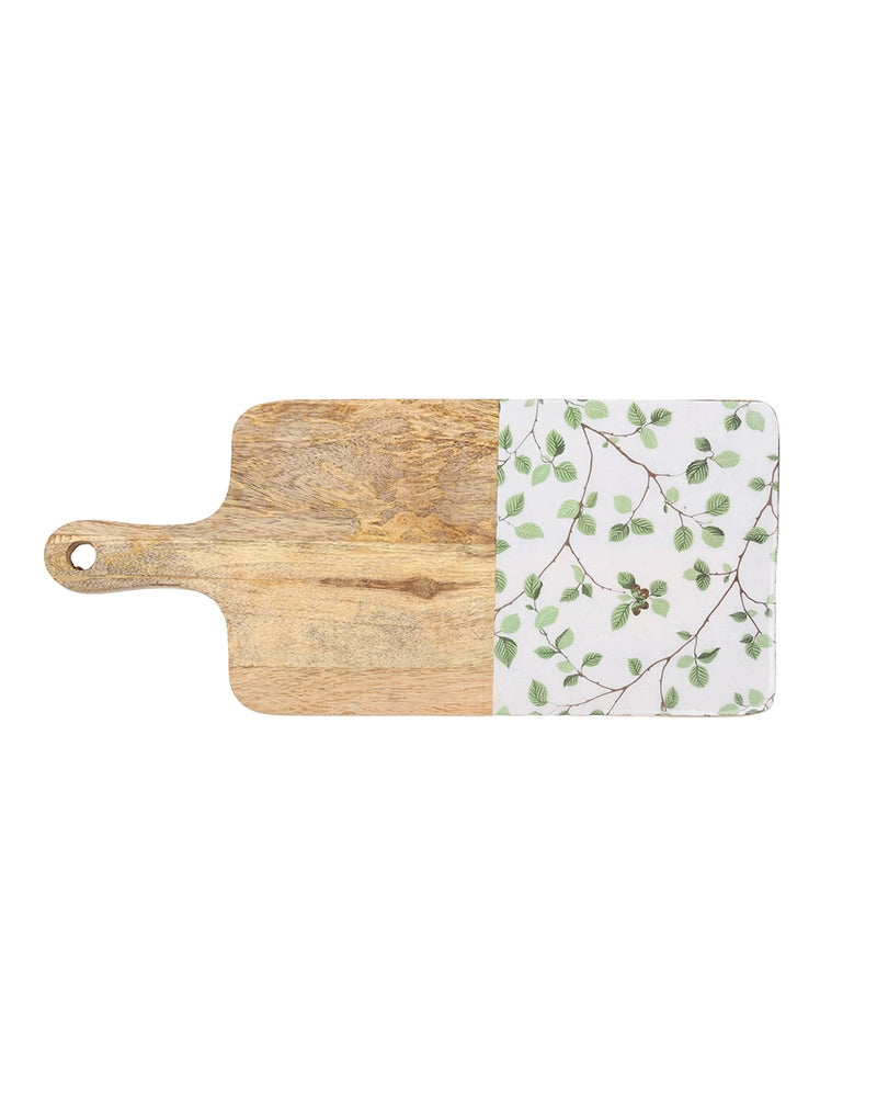 Wooden Platter with Handle for Kitchen and Gifting