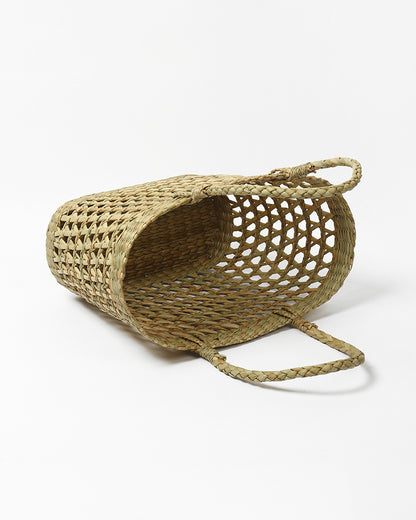 Panier en jonc de mer (Jali)