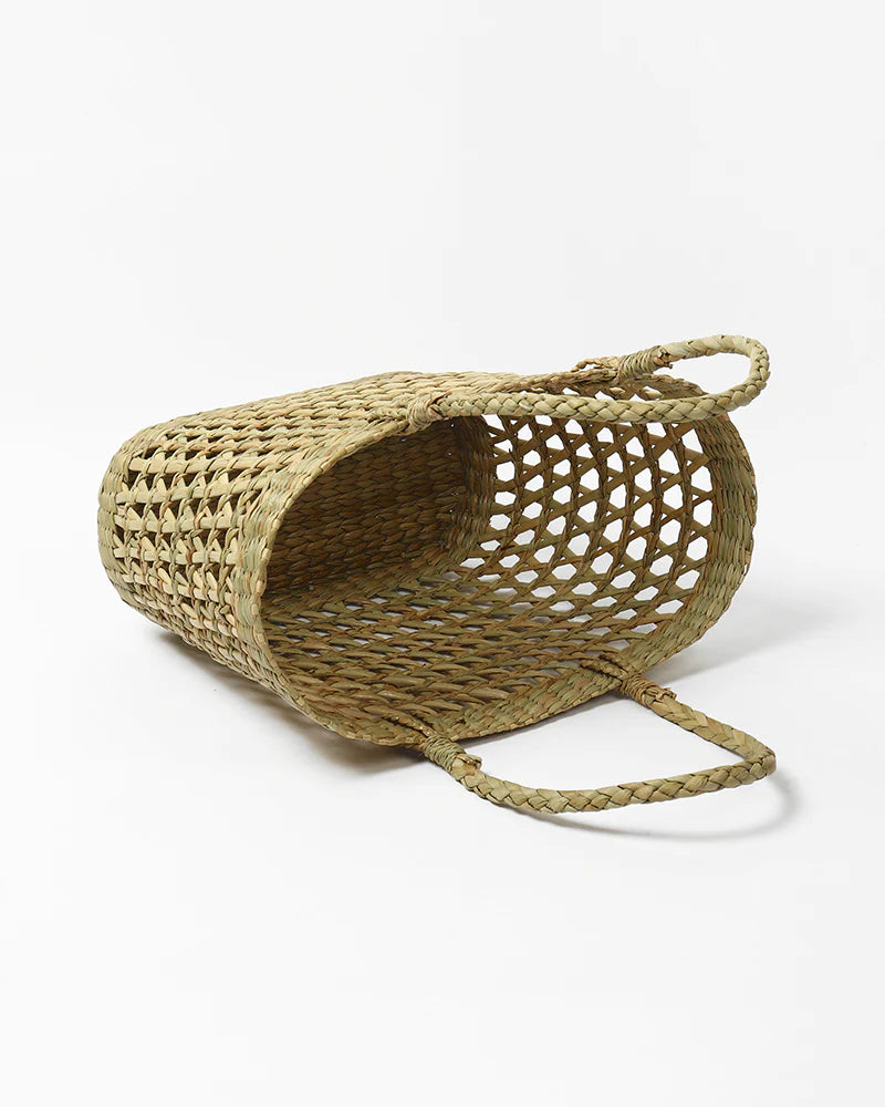 Panier en jonc de mer (Jali)