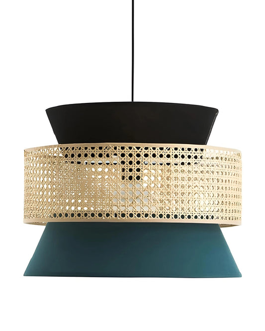 Artistic Rattan Pendant Lamp for Living Space and Dining Area