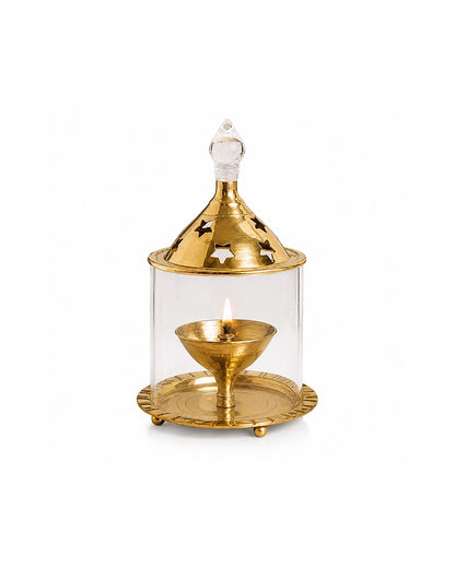 Long-Lasting Premium Akhand Diya for Pooja and Spiritual Decoration