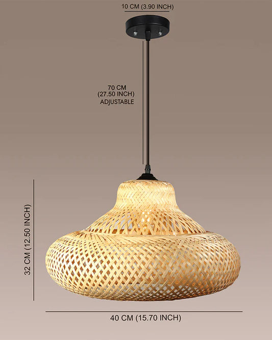 Artistic Bamboo Hanging Light for Home and Balcony