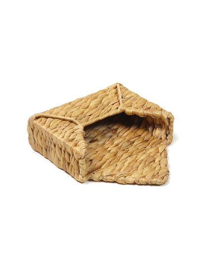 Handwoven Seagrass Envelope Basket for Storage and Home Decoration