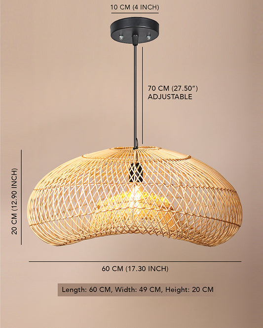 Cane Lamp | Bamboo Pendant Lamp