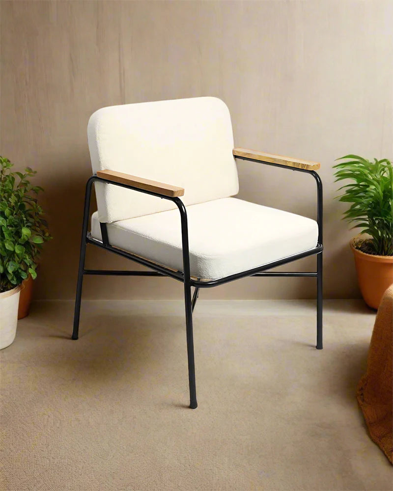 Comfortable Metal Chairs for Balcony and Outdoor Relaxing