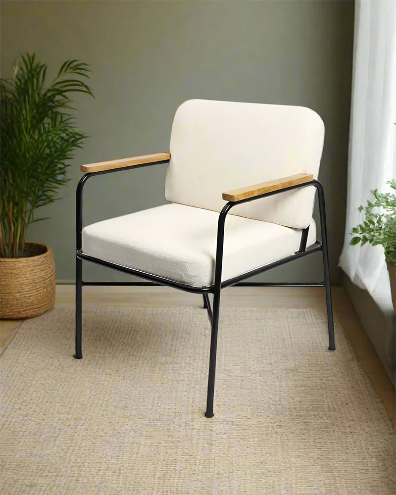 Comfortable Metal Chairs for Balcony and Outdoor Relaxing