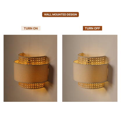 Wall Lamp | Bamboo Wall Lamp | Wall Mount Lights | Wall Lamps For Bedroom