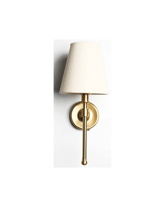 Decorative Wall Lamp with Fabric Shade