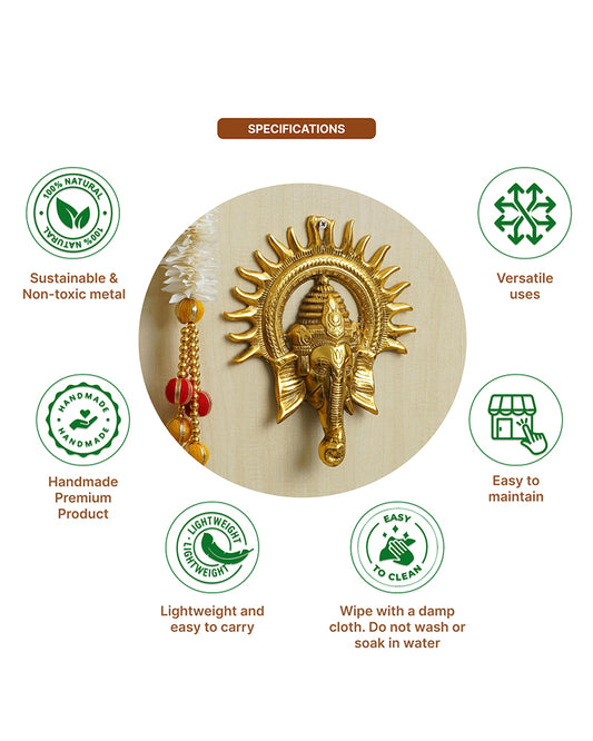 Lord Ganesha Statue | God Idol for Home | Ganesha Wall Décor