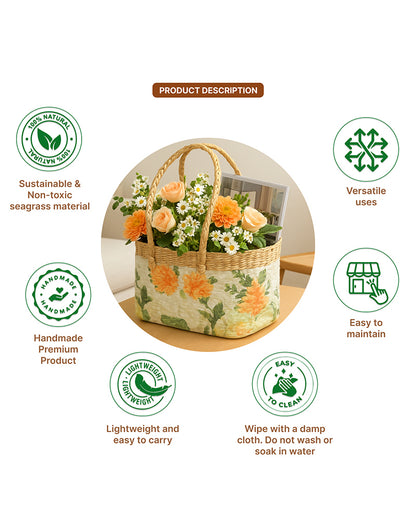 Tiffin Basket | Gift Hamper Baskets | Fruit And Vegetable Basket | Lunch Bag