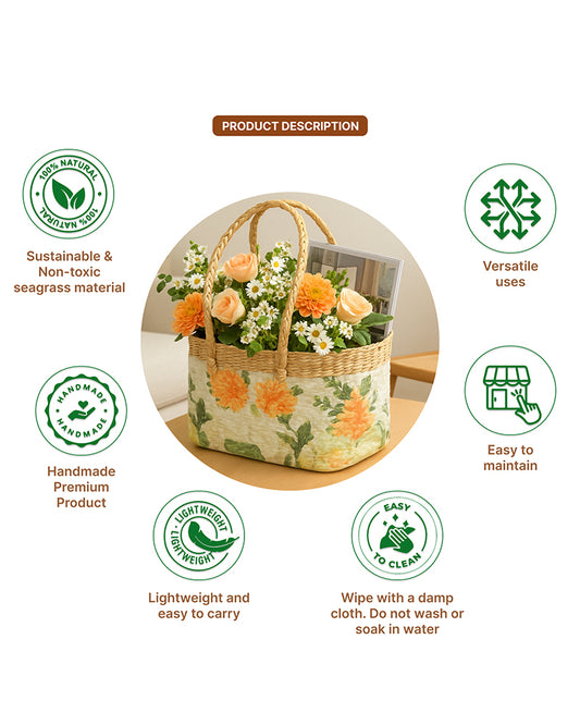 Tiffin Basket | Gift Hamper Baskets | Fruit And Vegetable Basket | Lunch Bag