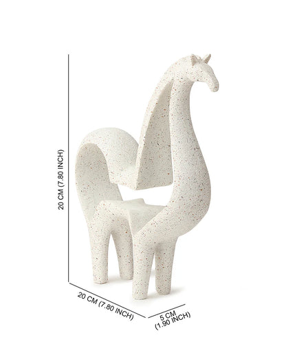 Polypropylene Animal Figurine for Home Decor, Living Room, and Gifts