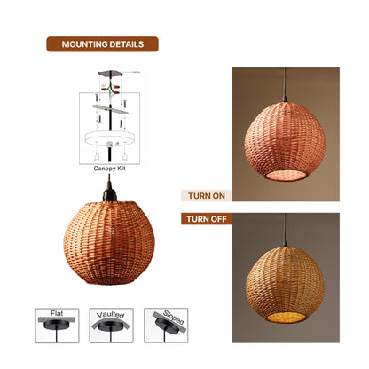 Ceiling Lamps For Living Room | Pendant Lights For Ceiling | Bamboo Hanging Lights