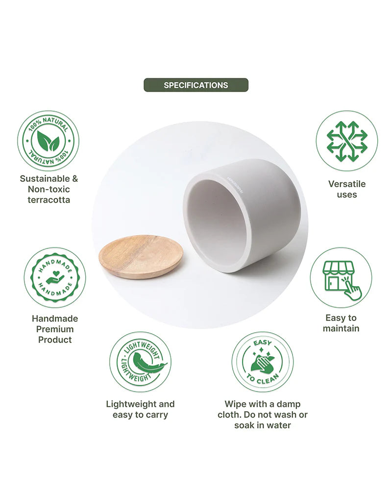 Mini Pot Vase for Tabletop Home Decor Accents