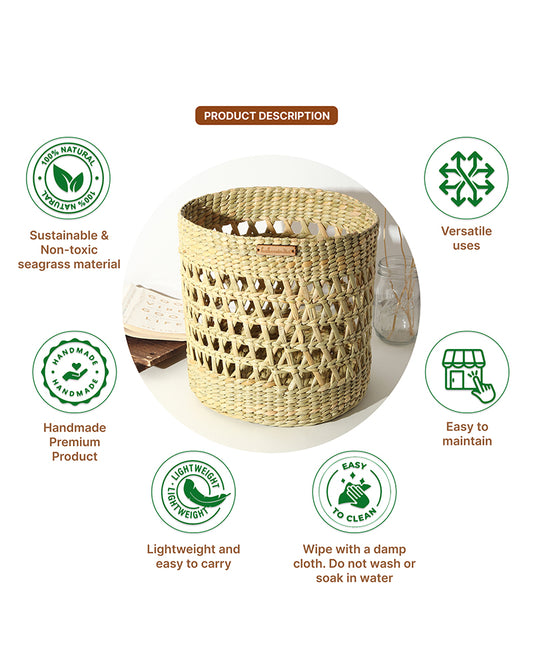 Basket For Kitchen Storage | Baskets For Organizing | Storage Organizer | Shelf Basket