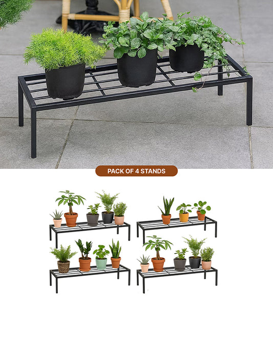 Plant Pot Stand | Garden Pot Stands for Indoor and Outdoor Use | Metal Plant Holder Stand