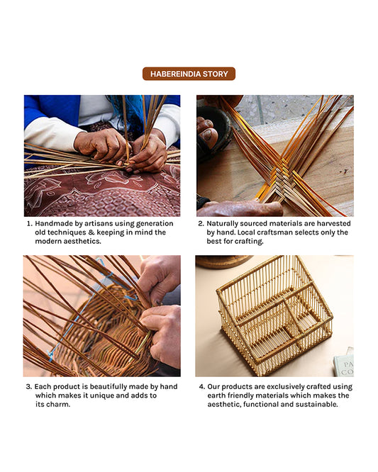 Wardrobe Organizer For Storage | File Storage Organizer | Wicker Bathroom Organiser