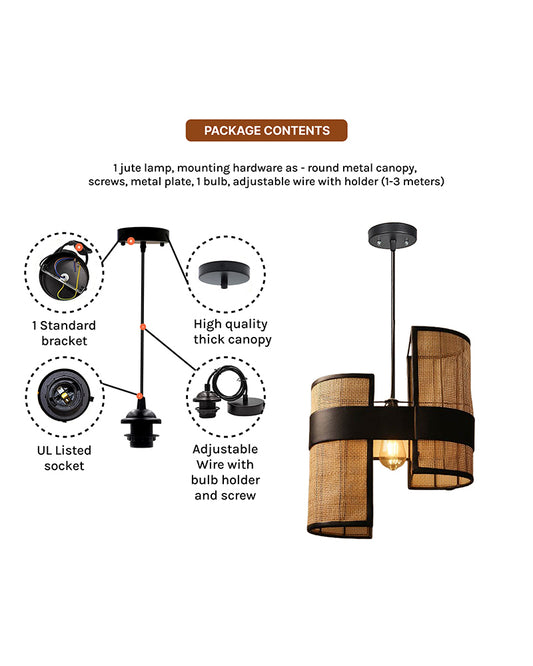 Pendant Lights | Hanging Lamps | Bamboo Ceiling Lamps For Living Room