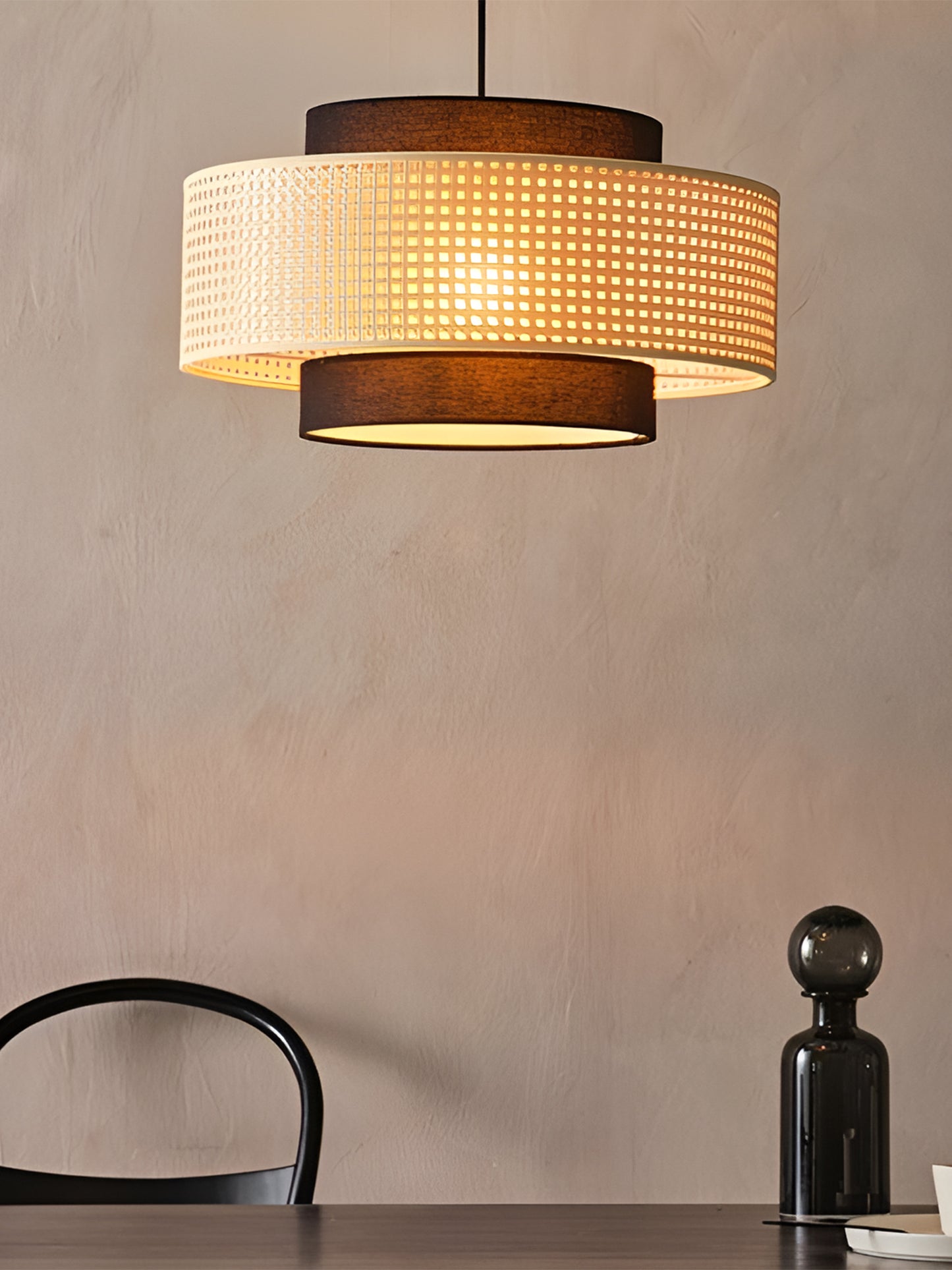 Cane Webbing Lamp | Modern Pendant Lamps