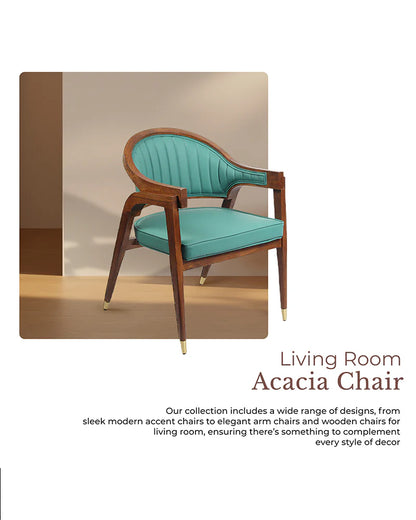 Handcrafted Acacia Wooden Chairs for Modern Home Decor