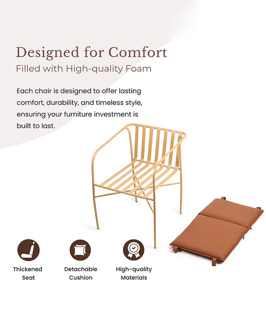 Relaxing Metal Lounge Chairs for Balcony Corners