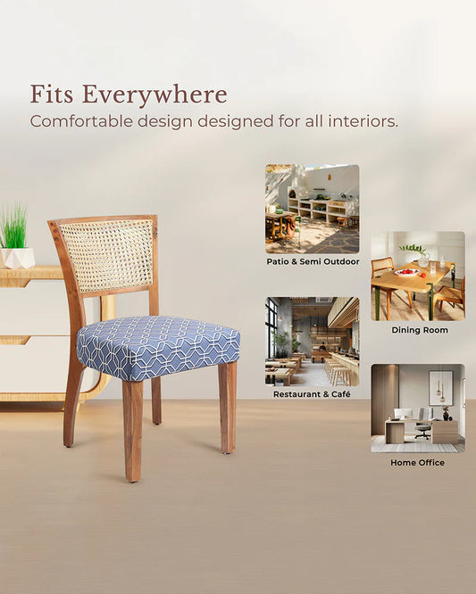 Elegant Acacia Wood Chairs for Living Room