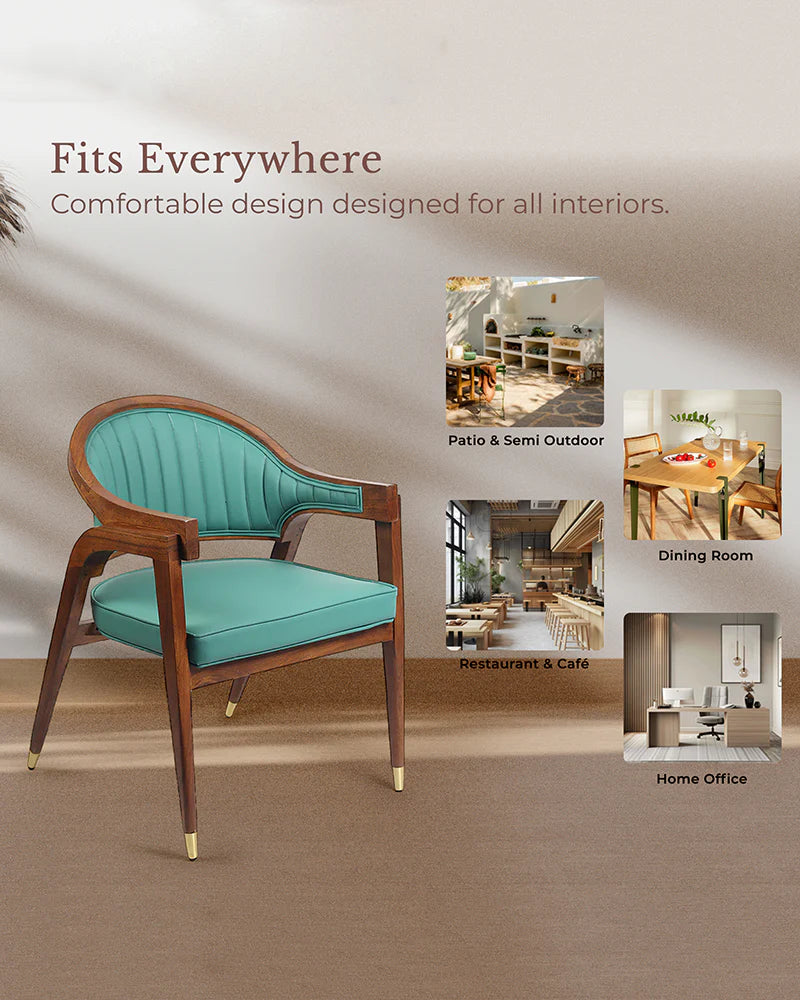 Handcrafted Acacia Wooden Chairs for Modern Home Decor