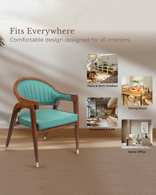 Handcrafted Acacia Wooden Chairs for Modern Home Decor