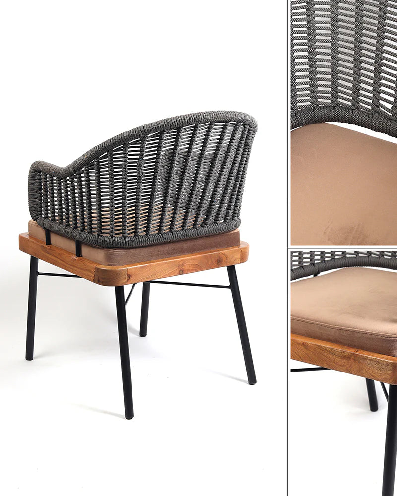 Comfortable Acacia Wood Chairs for Lounge and Home Decor