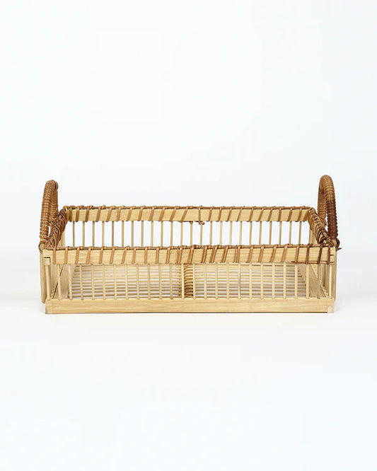 Eco-Friendly Bamboo Serving Tray for Gifts, Snacks, and Home Styling